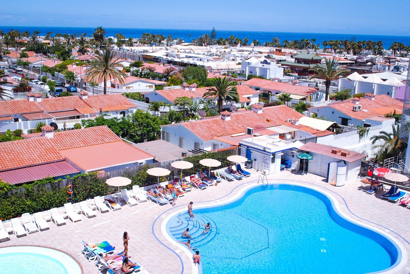 Apartamentos Tamaran Playa del Ingles  Bagian luar foto