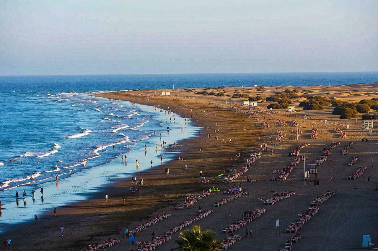 Apartamentos Tamaran Playa del Ingles  Bagian luar foto